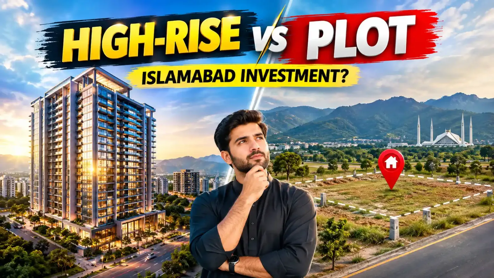 High-Rise vs Plot Investment in Islamabad: Which Is Better in 2026?